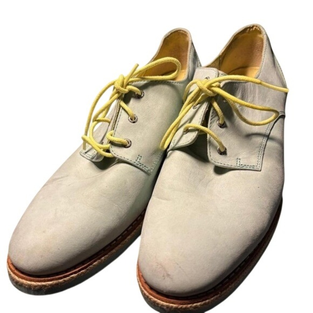 Sperry Top-Sider Grey Suede Leather Lace-Up‎ Oxfords Church Office Winter Fall